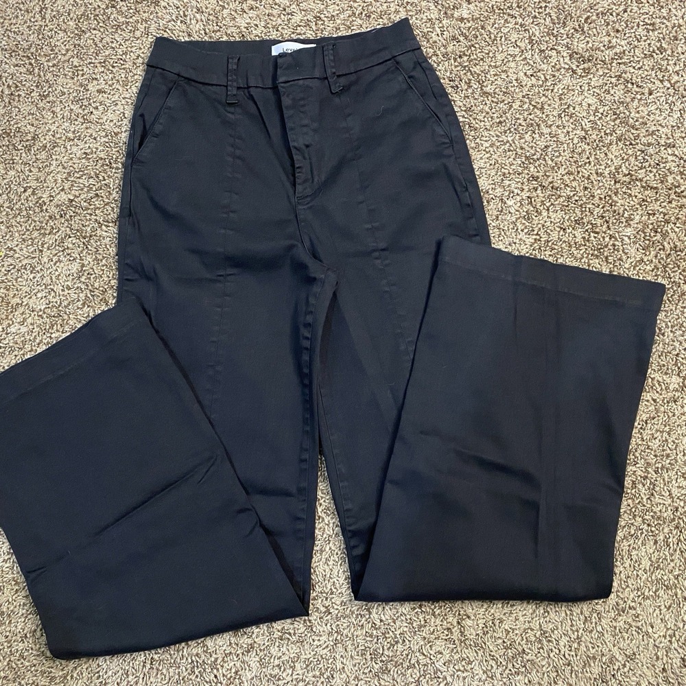 Level 99 Anthropology‎ Wide Leg Utility Pants Womens 28